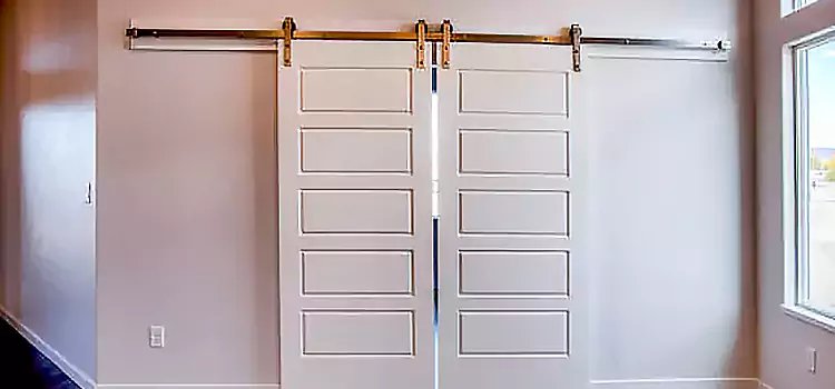 Glass Barn Door with Installation Hardware Kit Round Rock