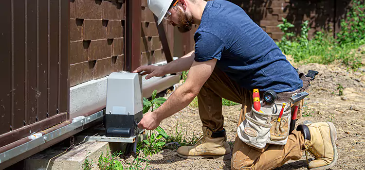 Electric Driveway Gate Installation Round Rock