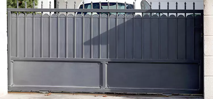 Metal Driveway Gate Installation Round Rock