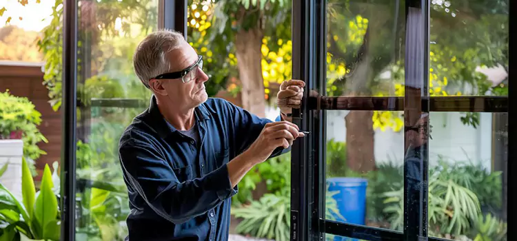 Replacing Sliding Door Lock Round Rock