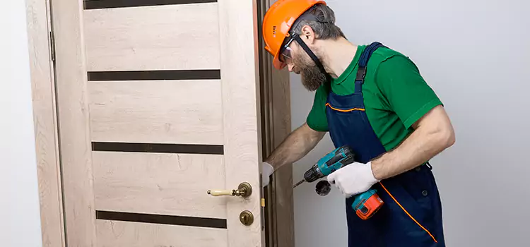 Replace Internal Door Handle with Lock Round Rock